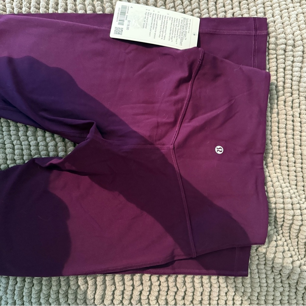 Lululemon Align High-Rise Mini Flare Pant 28” size 4 NWT Dramatic Magenta - Picture 5 of 10